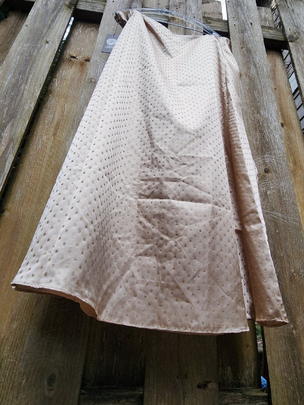*NWT* Women's XL Vince Camuto Gold Long Skirt - Picture 11 of 16